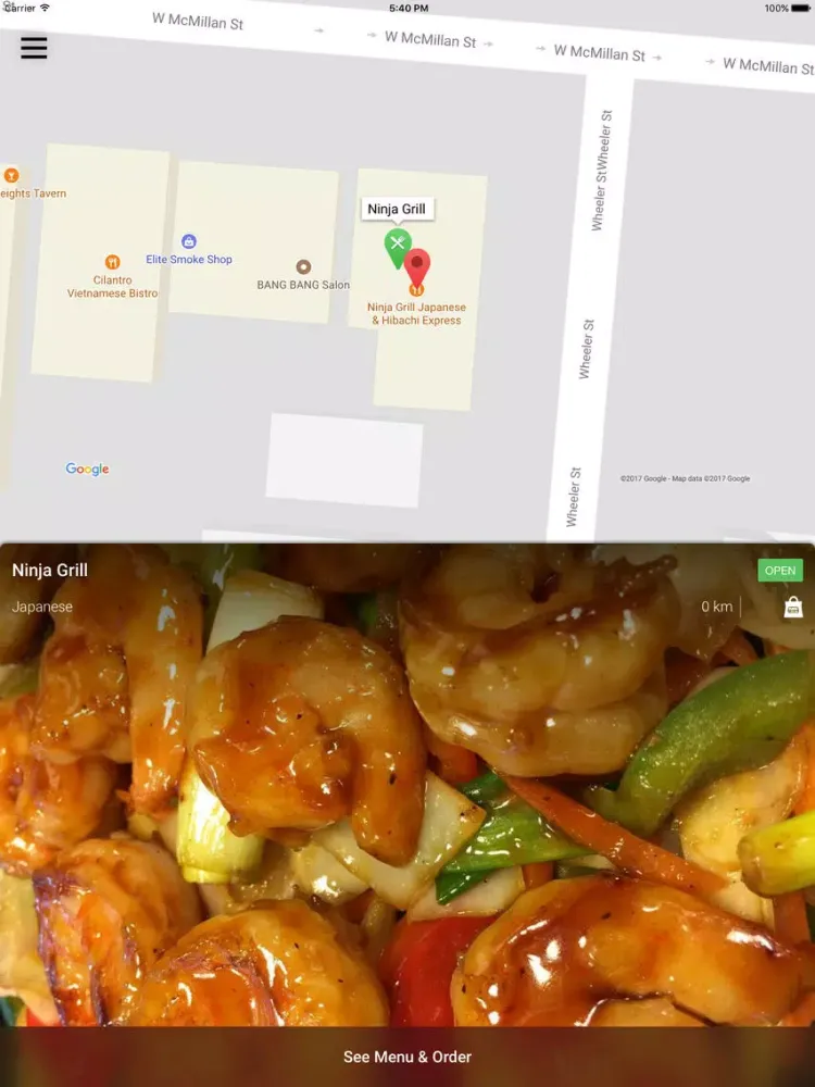 Ninja Grill Restaurant iPad  Ekran Görüntüleri