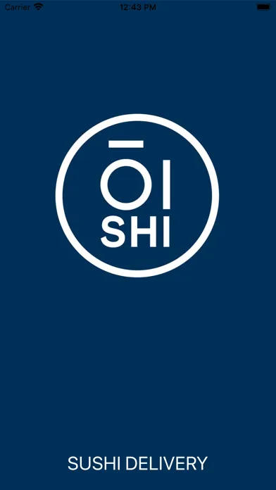 Oishi Sushi Delivery Ekran Görüntüleri