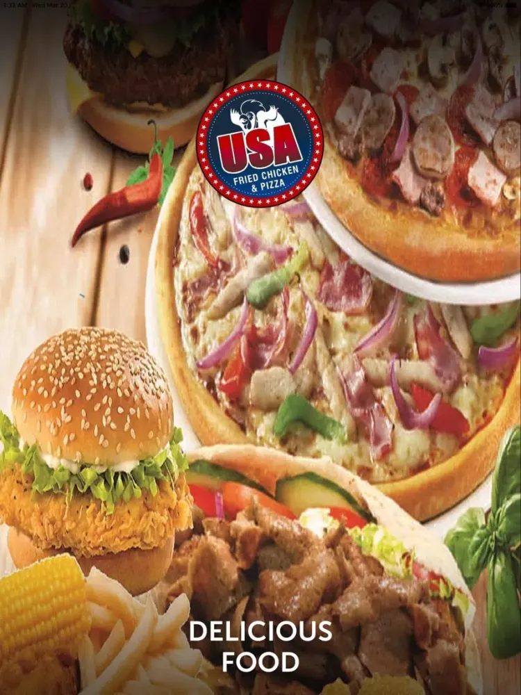 USA Chicken & Pizza Didcot iPad 应用截图
