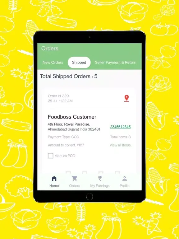 Capturas de pantalla de FoodBoss Rider iPad 