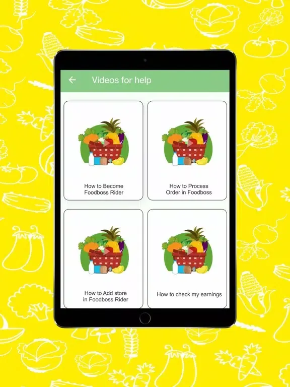Capturas de pantalla de FoodBoss Rider iPad 