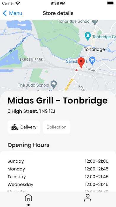 Midas Grill - Tonbridge应用截图