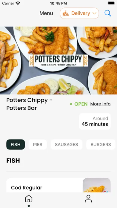 Screenshot di Potters Chippy