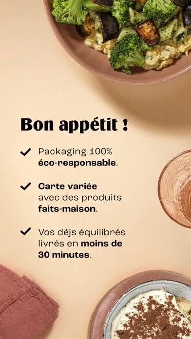 Tangkapan layar FoodChéri - Livraison de repas