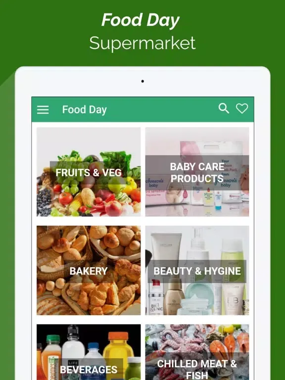 صور Food Day Supermarket iPad 