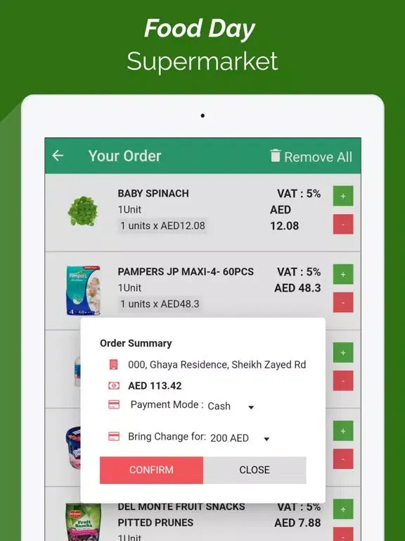 صور Food Day Supermarket iPad 