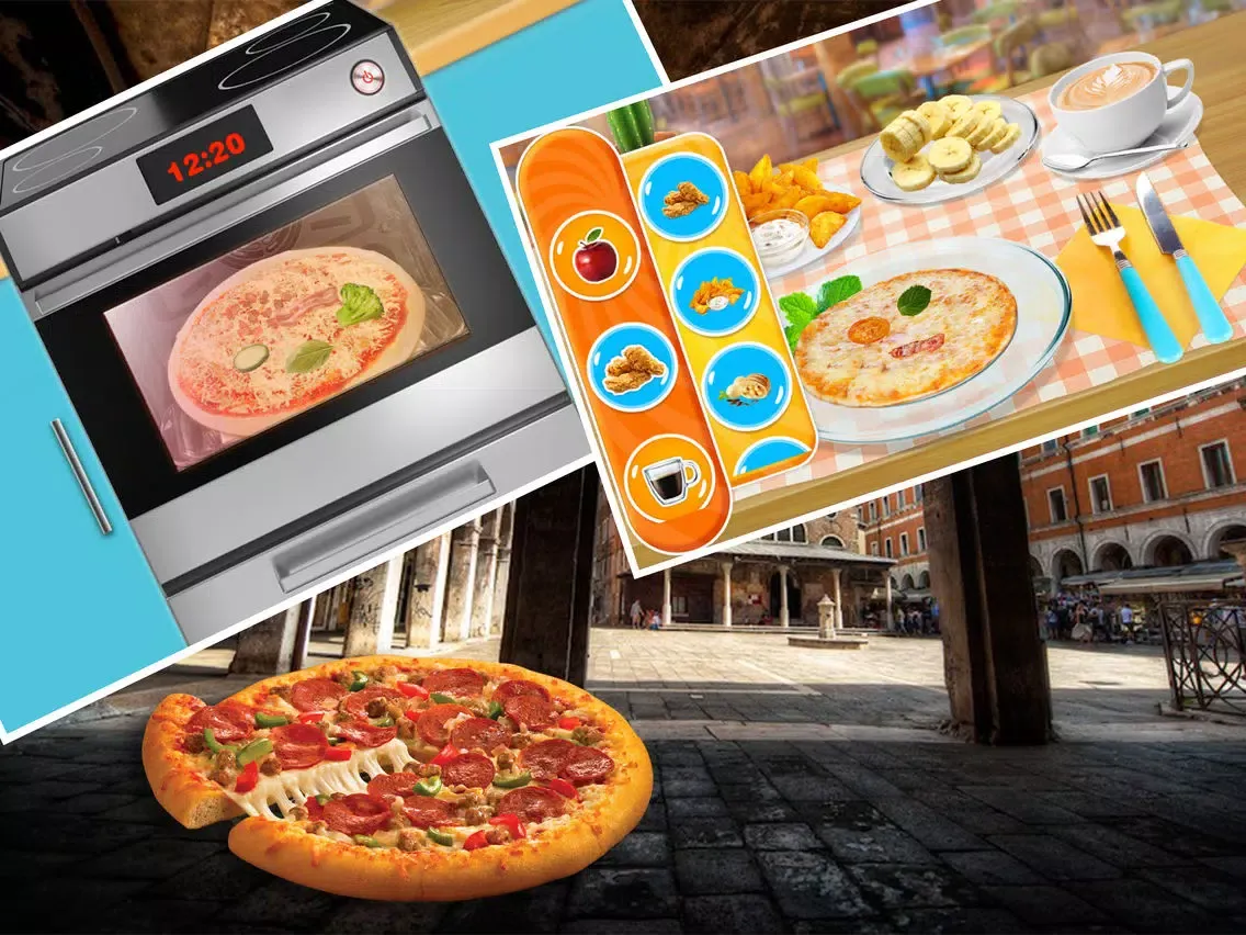 Tangkapan layar Pizza Maker!- My mini Food Shop iPad 