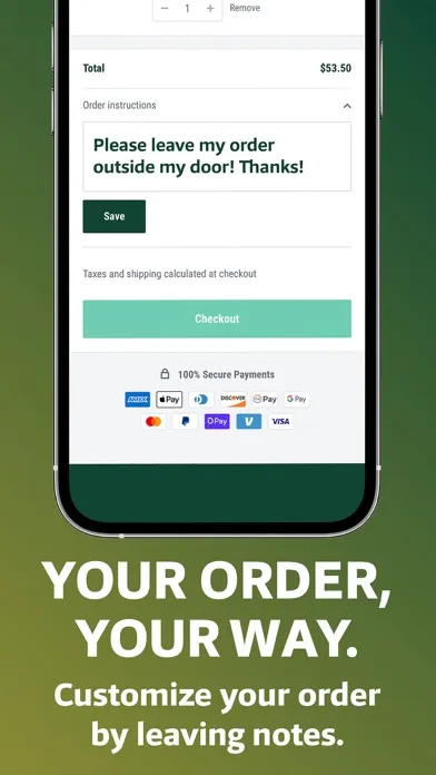 Tangkapan skrin Findlay Market Shopping App