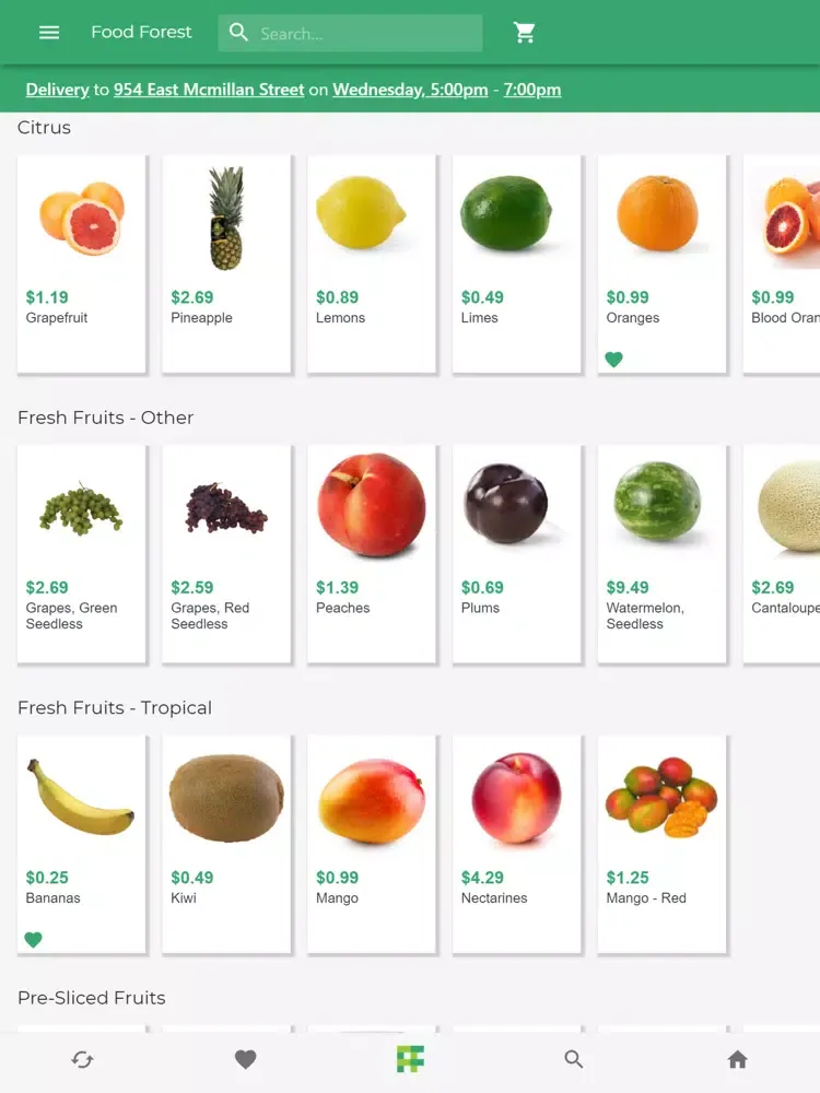 Captures d'écran de Food Forest Groceries iPad 