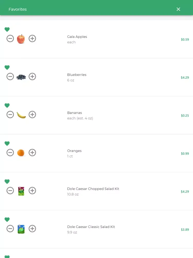 Captures d'écran de Food Forest Groceries iPad 