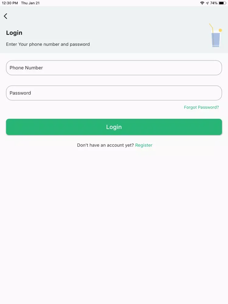 Food Gate iPad  스크린샷