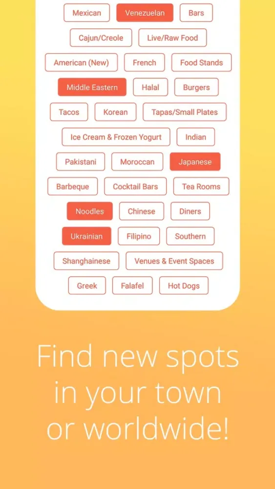Foodi - Find Somewhere to Eat!应用截图