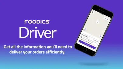 Capturas de tela do Foodics Driver