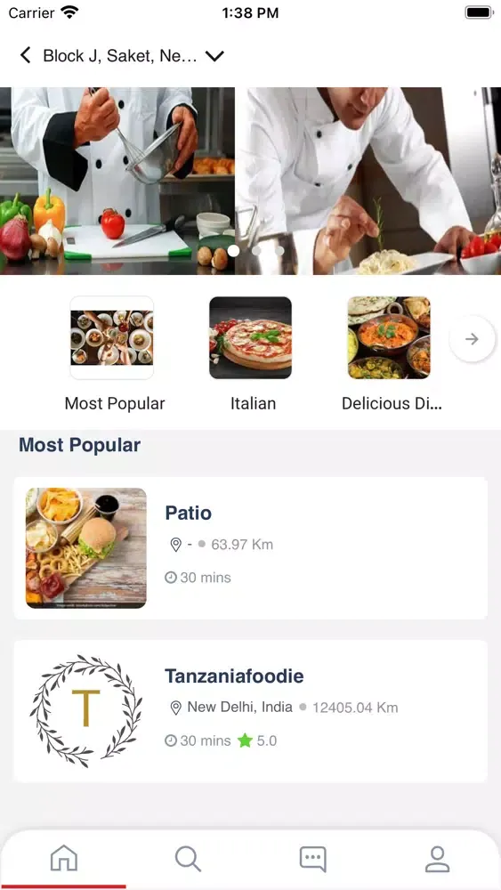 ภาพหน้าจอของ Foodie Tanzania
