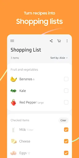 Samsung Food: Meal Planning Screenshots