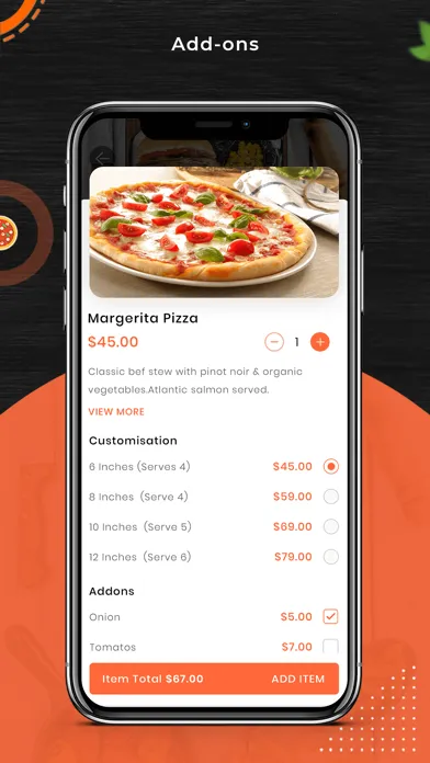 Ảnh chụp màn hình của Foodie Food delivery - User