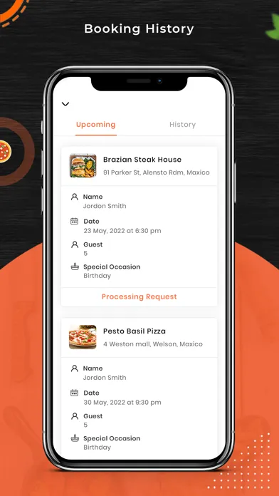 Ảnh chụp màn hình của Foodie Food delivery - User