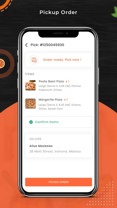 Capturas de pantalla de Foodie - Driver App