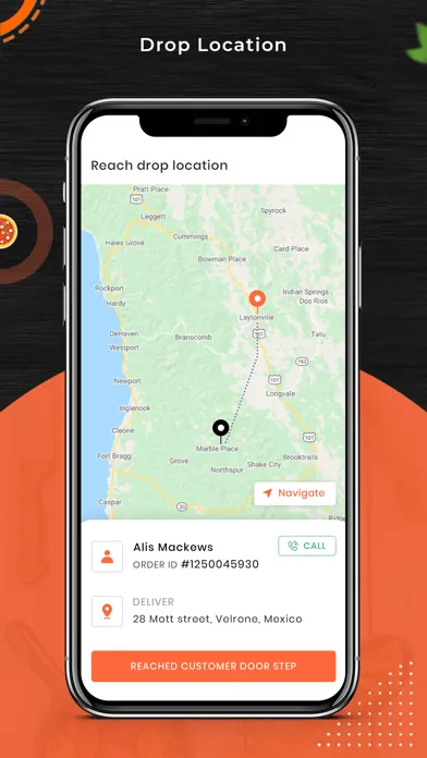 Capturas de pantalla de Foodie - Driver App