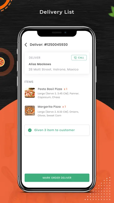 Capturas de pantalla de Foodie - Driver App