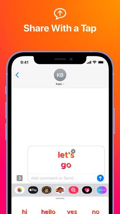 SAYINGS 3: Sticker Pack Screenshots