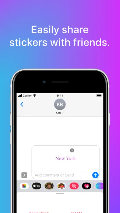 Minimalism Sticker Pack سکرین شاٹس