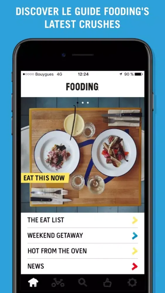 Le Fooding Guide Screenshots