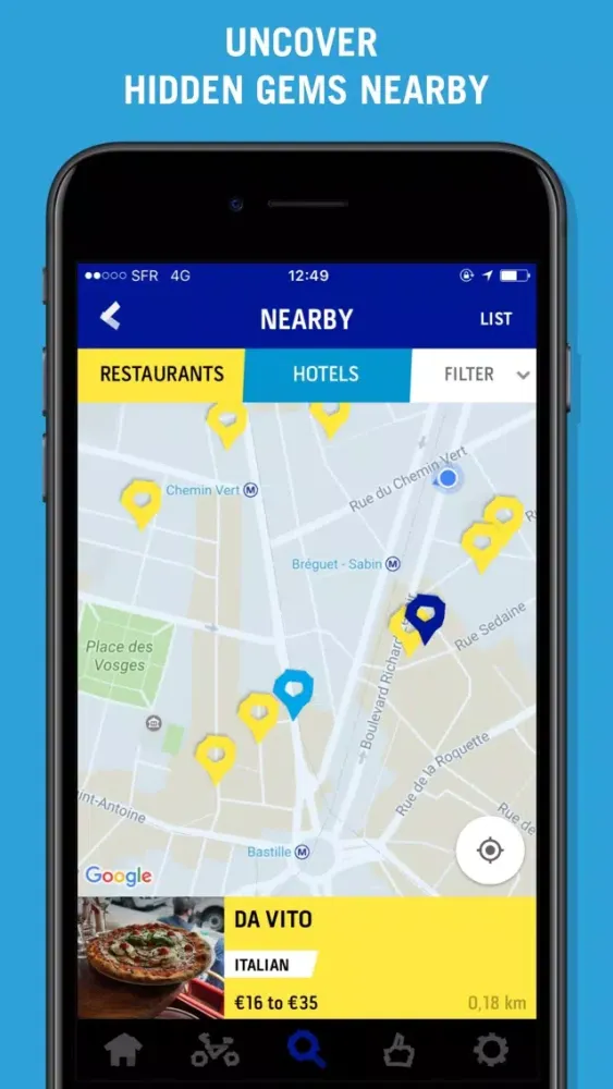 Le Fooding Guide Screenshots