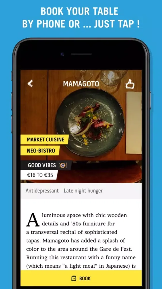 Le Fooding Guide Screenshots