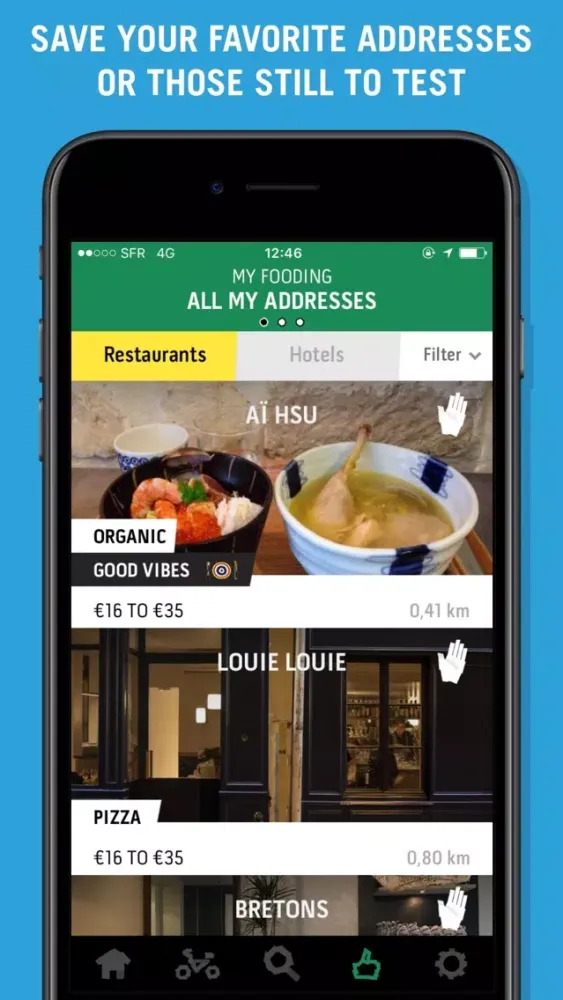 Le Fooding Guide Screenshots