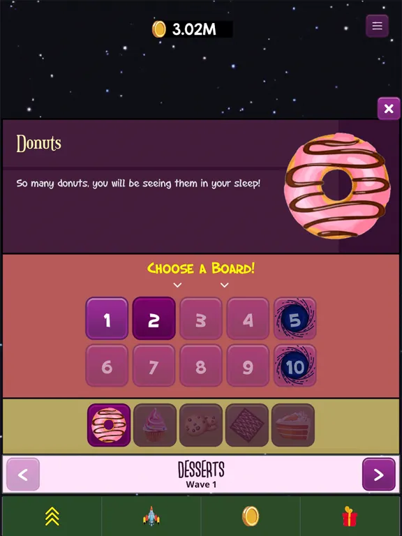 صور Food Invaders: Space Shooter iPad 