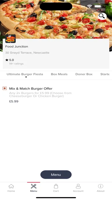 Captures d'écran de Food Junction-Order Online