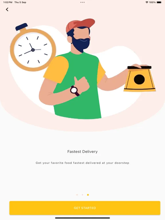 Foodlink Driver iPad  Ekran Görüntüleri
