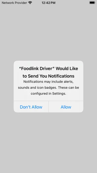 Foodlink Driver Ekran Görüntüleri