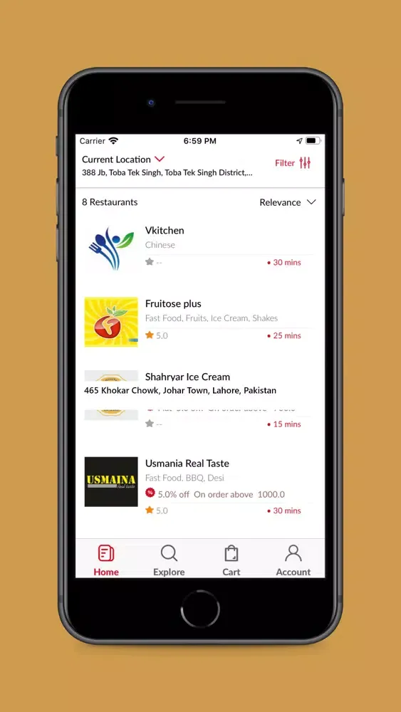 صور FoodLion UserApp