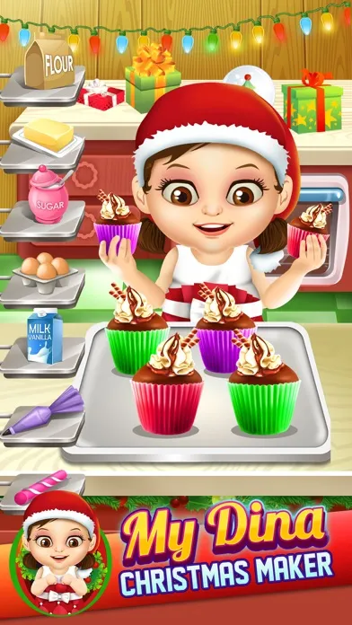 Capturas de pantalla de My Dina Food Maker Cooking Christmas Games