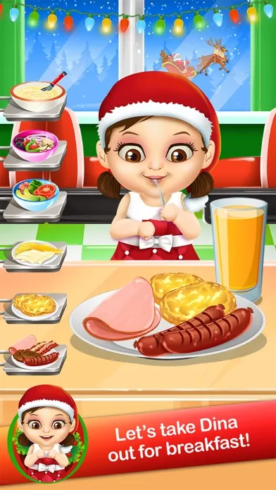 Capturas de pantalla de My Dina Food Maker Cooking Christmas Games