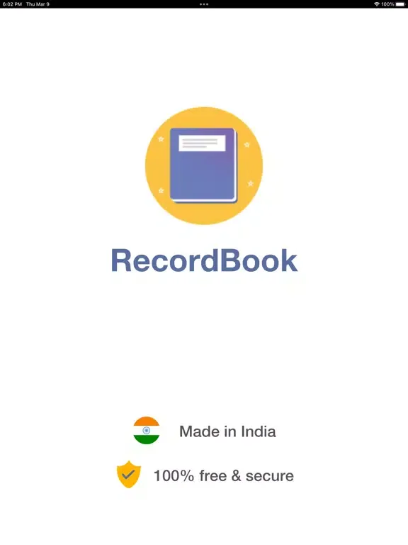 Capturas de pantalla de Record Book : Excel & Register iPad 