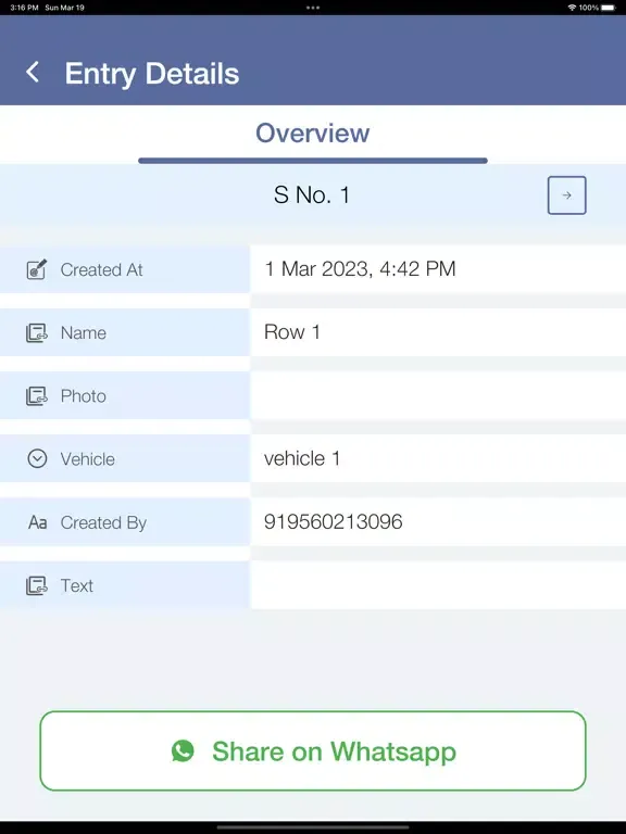 Capturas de pantalla de Record Book : Excel & Register iPad 