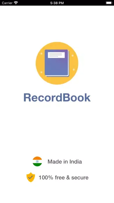 Capturas de pantalla de Record Book : Excel & Register
