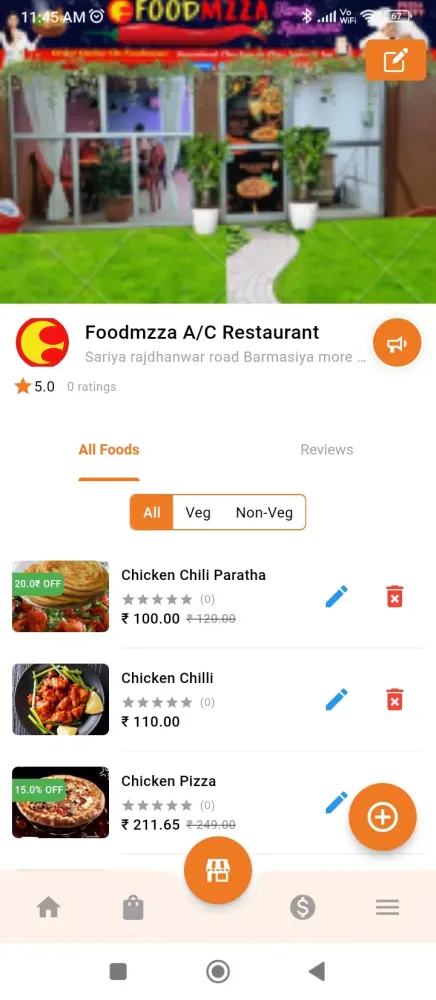 Food Mzza Restaurant スクリーンショット