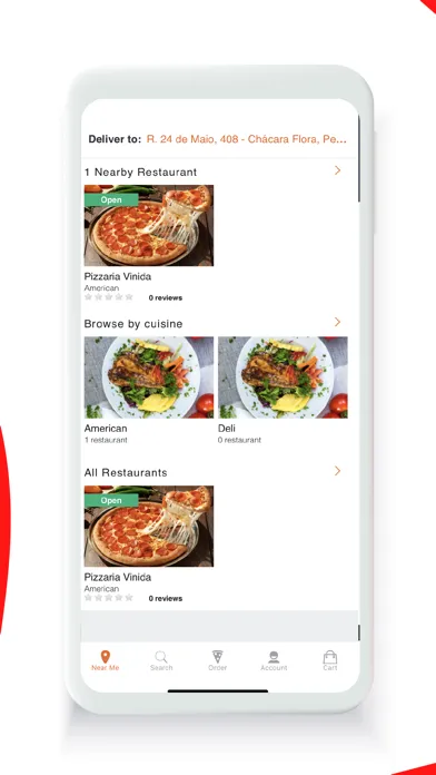 Food Near Me Online User スクリーンショット