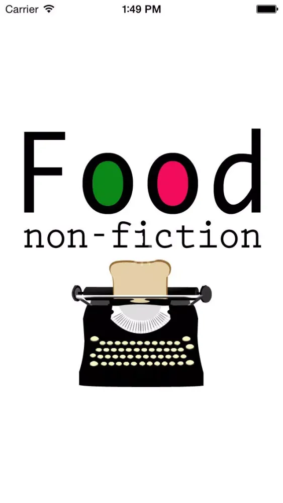 Capturas de tela do Food Non-Fiction