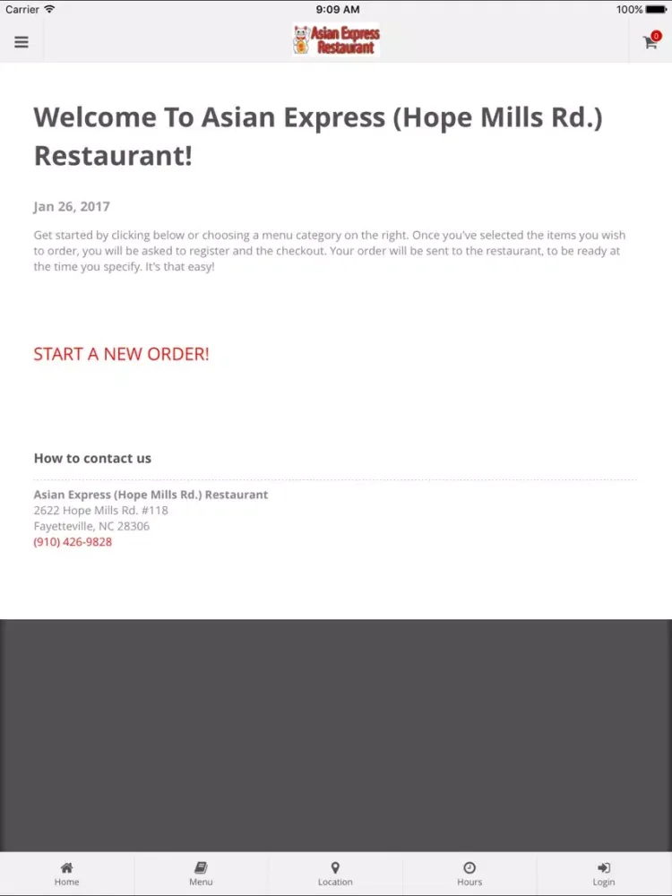 Screenshot di Asian Express Restaurant iPad 