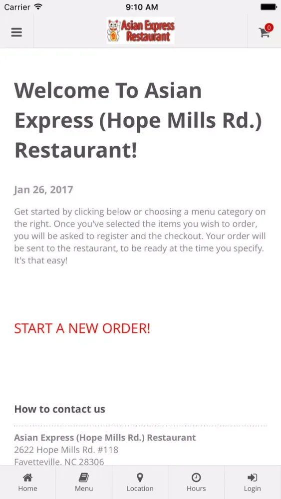 Screenshot di Asian Express Restaurant