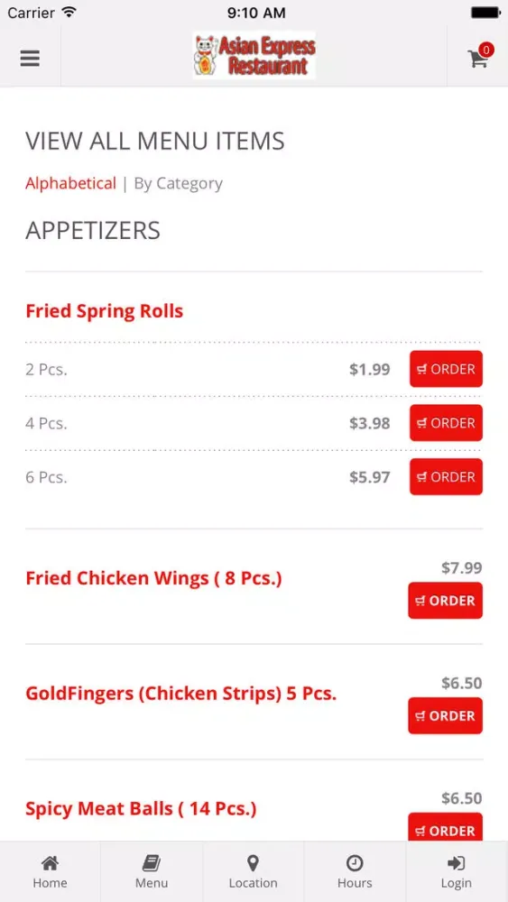 Screenshot di Asian Express Restaurant