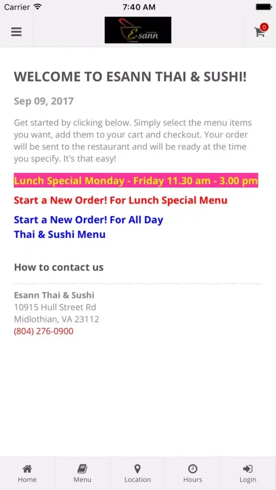 تصاویر Esann Thai & Sushi