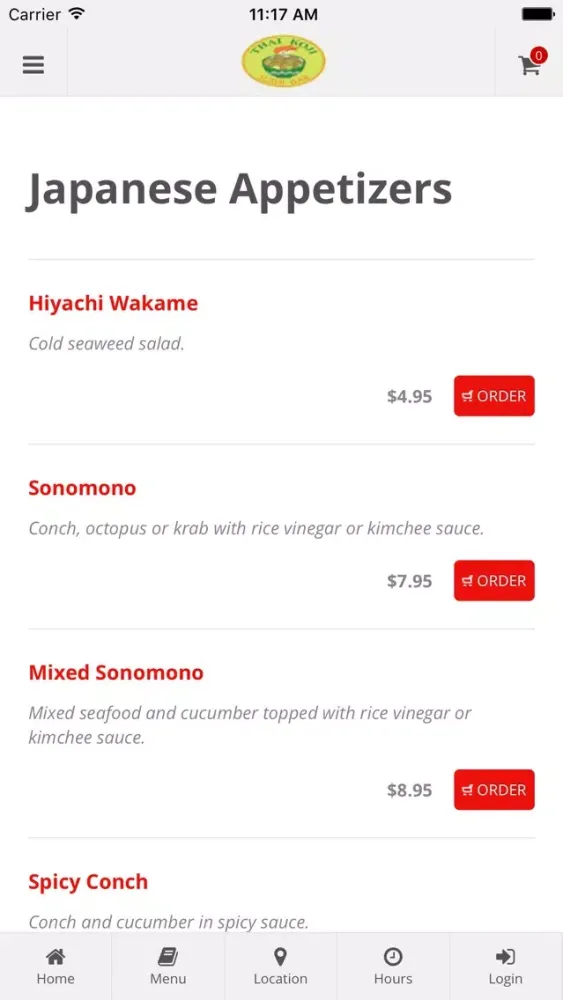 Thai Koji & Sushi Bar应用截图