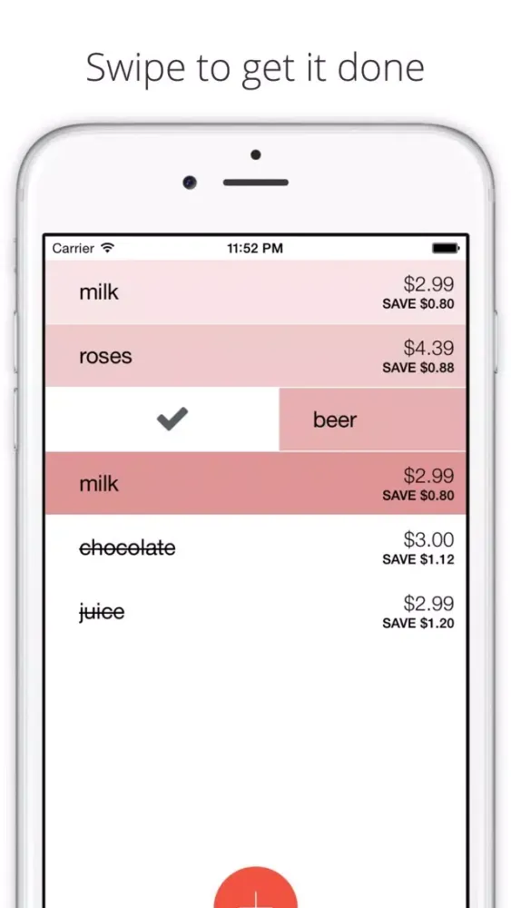 Capturas de tela do FooDoo - Shopping list