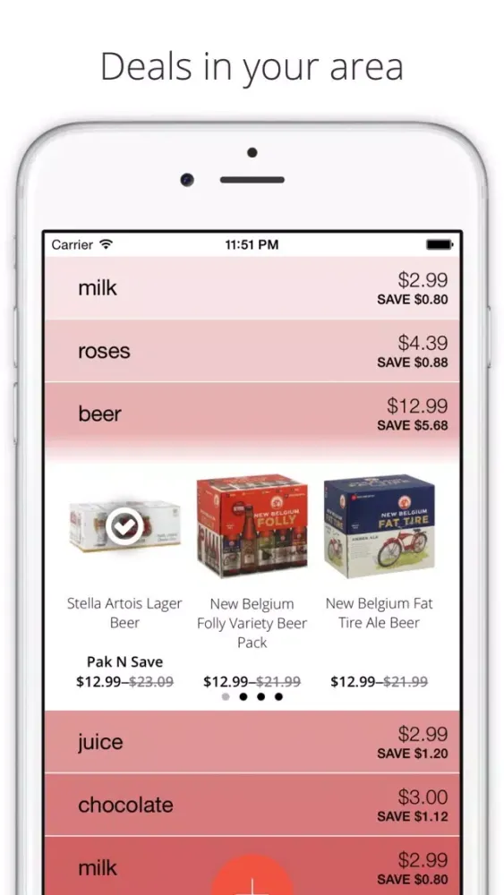 Capturas de tela do FooDoo - Shopping list